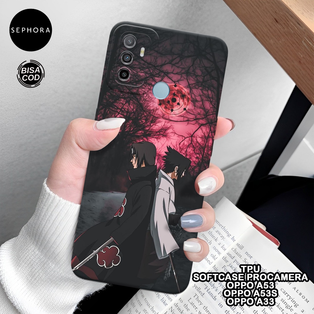 Softcase OPPO A53/A53s/A33 Terbaru - Fashion Case Anime - Case OPPO A53/A53s/A33 - Case Pro Camera -