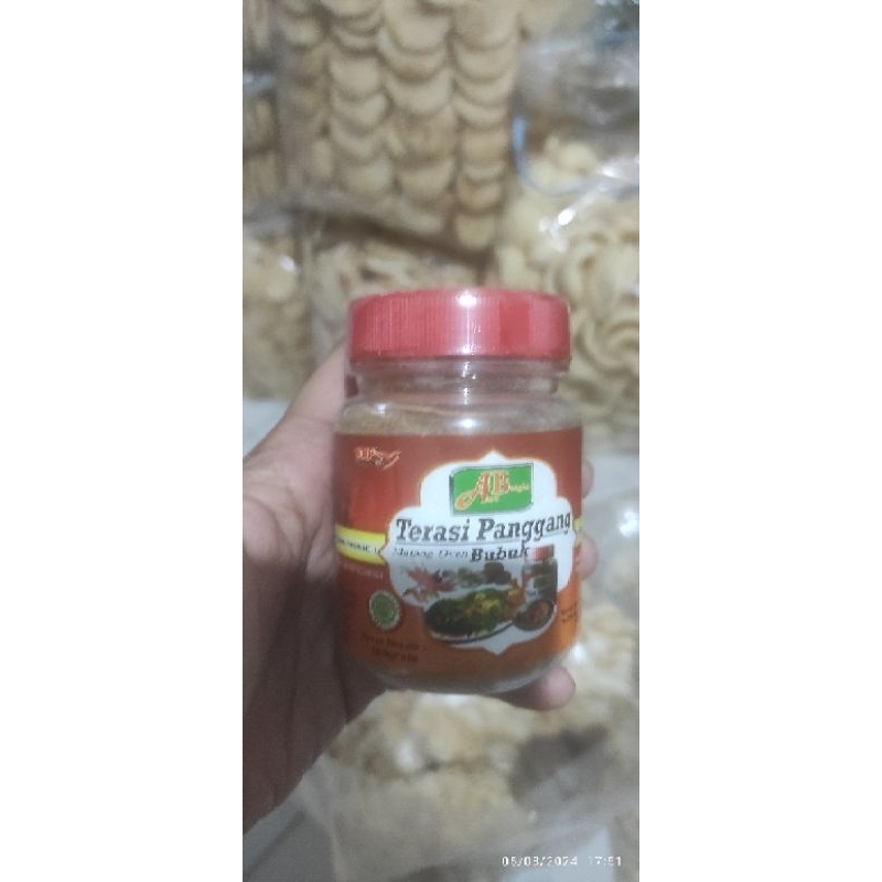 

Terasi Panggang Bubuk Premium Asli Bangka