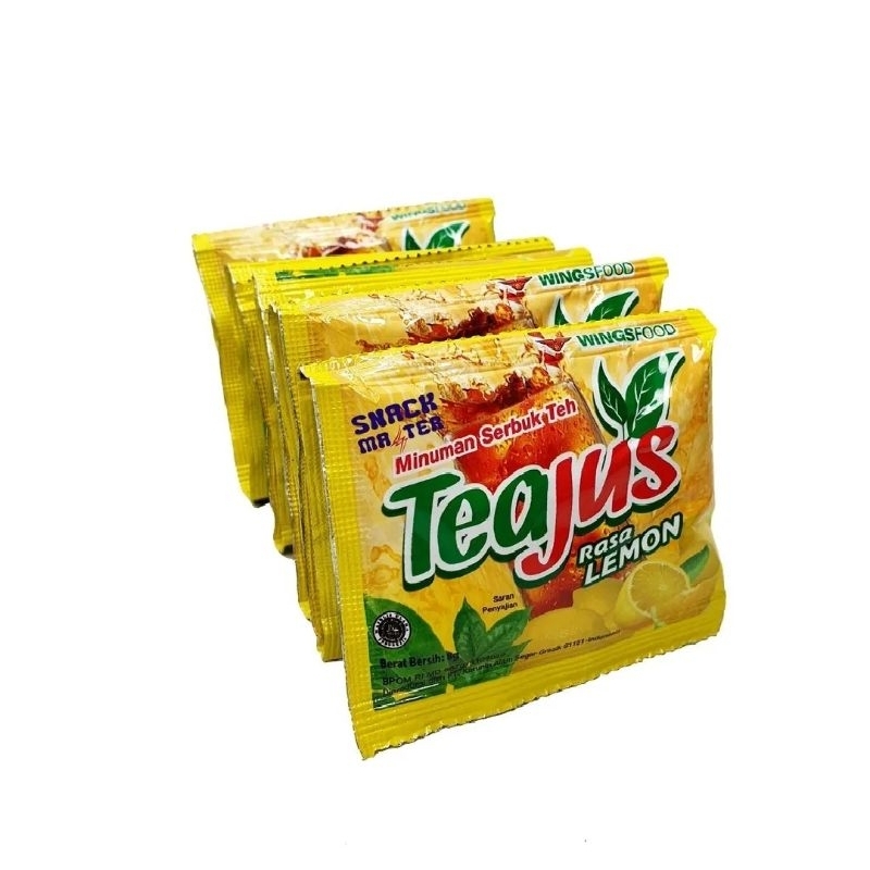 

Teajus Minuman Serbuk Aneka Rasa Apel Lemon 3 Renceng Isi 30 Sachet