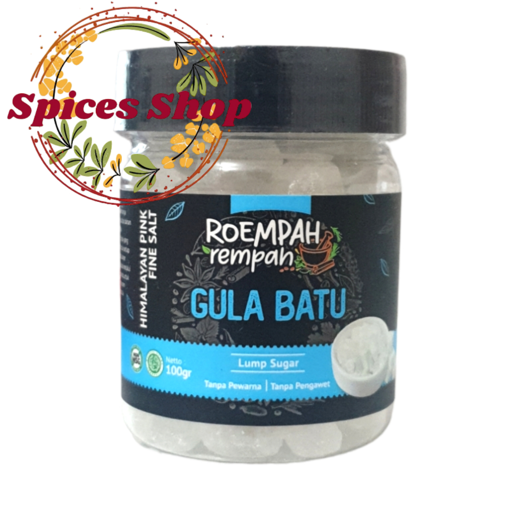 

Gula Batu Asli ROEMPAH REMPAH / Lump Sugar 100Gr