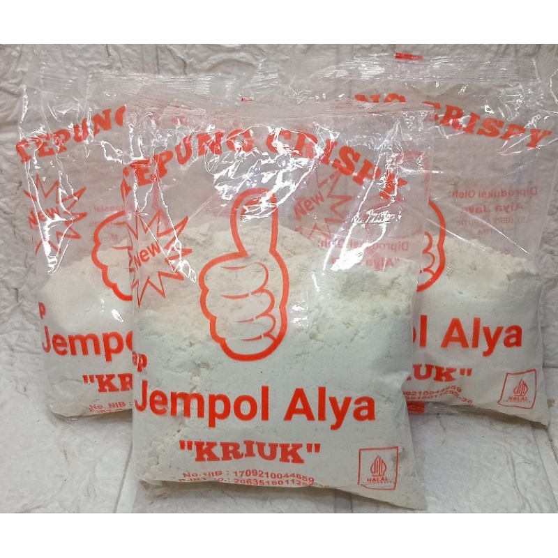 

Tepung Crispy Kriuk Tjap Jempol Alya