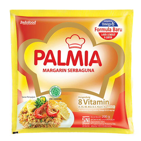 

Palmia Margarin Serbaguna Sachet 200gr