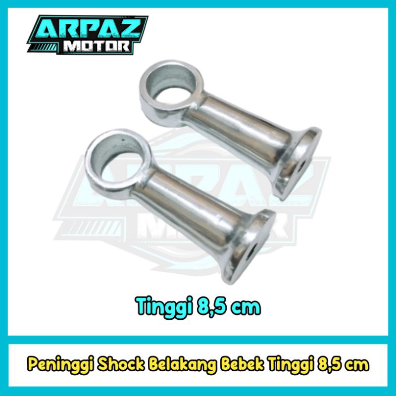 Peninggi Shock Belakang Bebek Anting Shock Bebek Tinggi 8,5 cm Drat 12 Drat 14 Satu Set