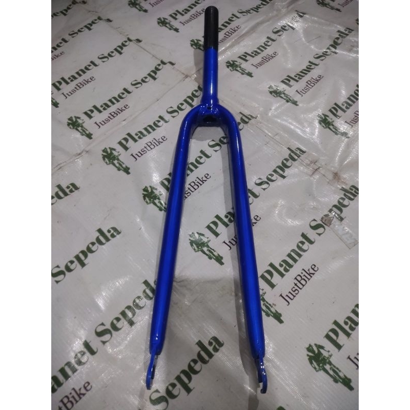Fork Rigid 700 RnA Thin TWN Standar 25.4MM Biru Fixie Fixed Gear