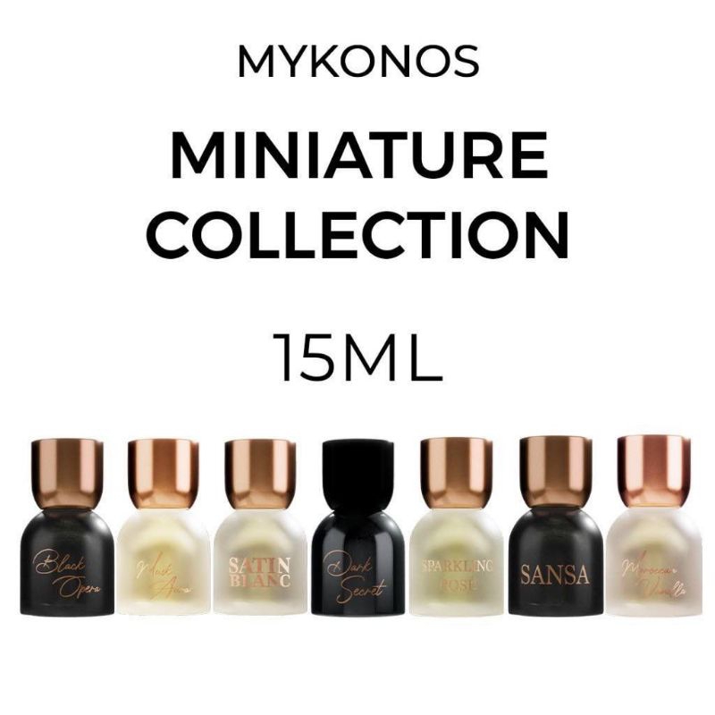 noic.id - Mykonos Parfume Miniature Collection Original 15ml Travel/Mini size - extrait de parfume