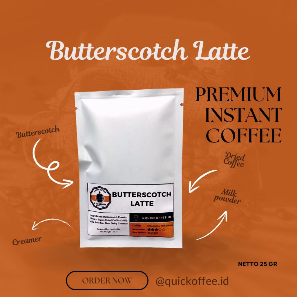 

Butterscotch Latte by Quickoffee.id