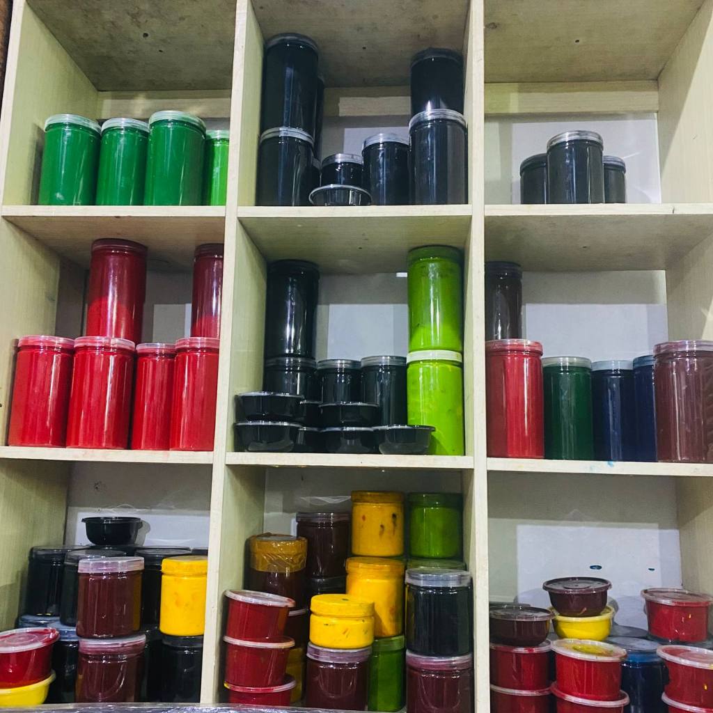 Cat pulas layangan kiloan / Cat layangan bagus murah / cat sablon kerta