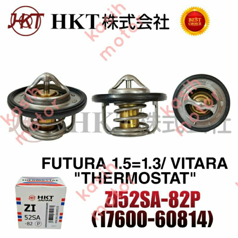 THERMOSTAT TERMOSTAT FUTURA 1.3 KARBURATOR FUTURA 1.5 KARBURATOR VITARA ESCUDO SIDEKICK ORIGINAL HKT