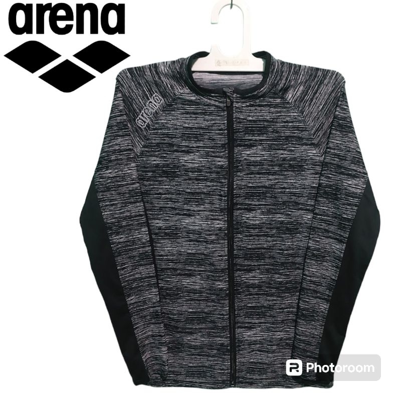 TRACKTOP JACKET ARENA SPORT,JACKET OLAHRAGA THRIFT