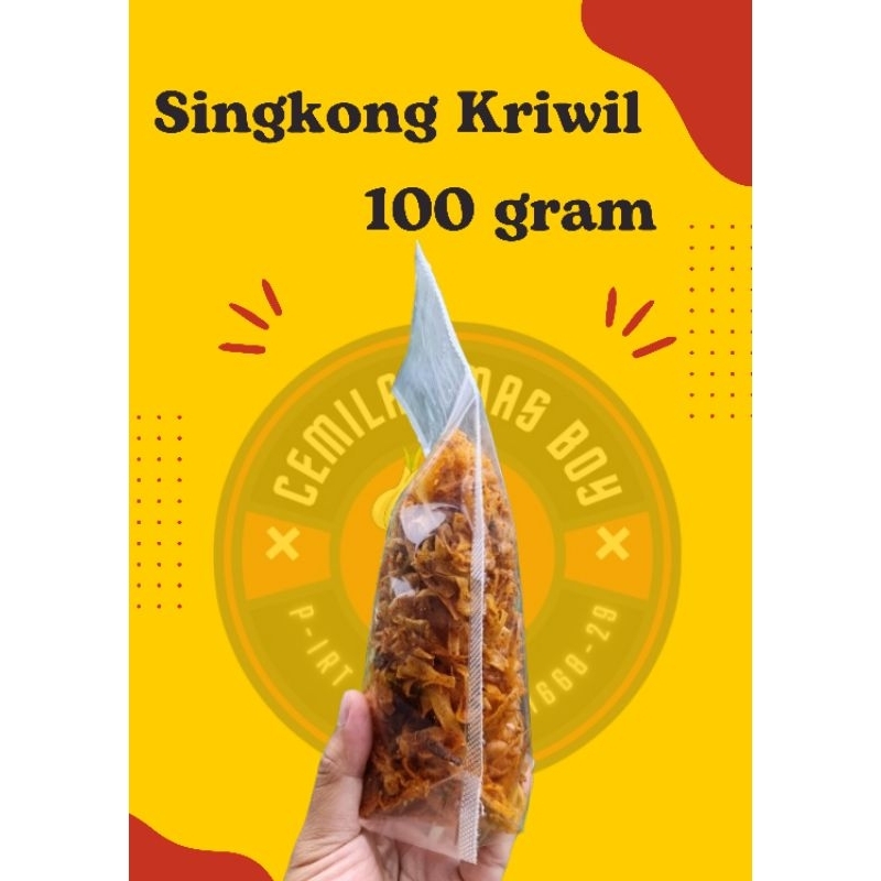 

Singkong Kriwil Pedas 100 gram