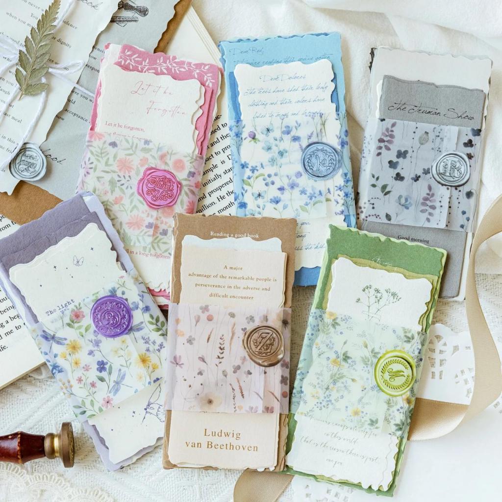 

30Pcs/pack material paper one paper Poetry Series Vintage