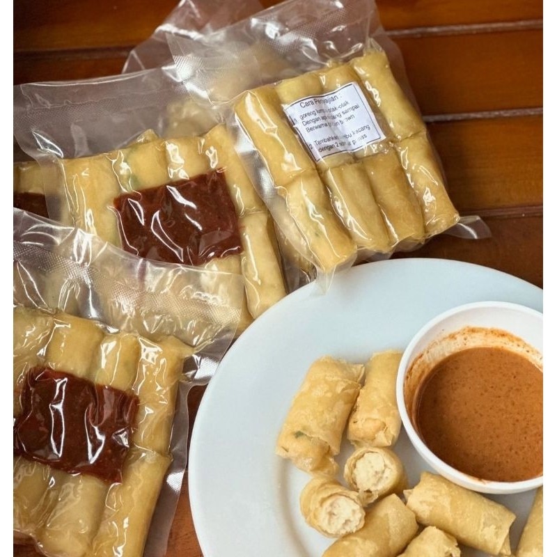 

Lumpia Otak Otak isi 8pcs