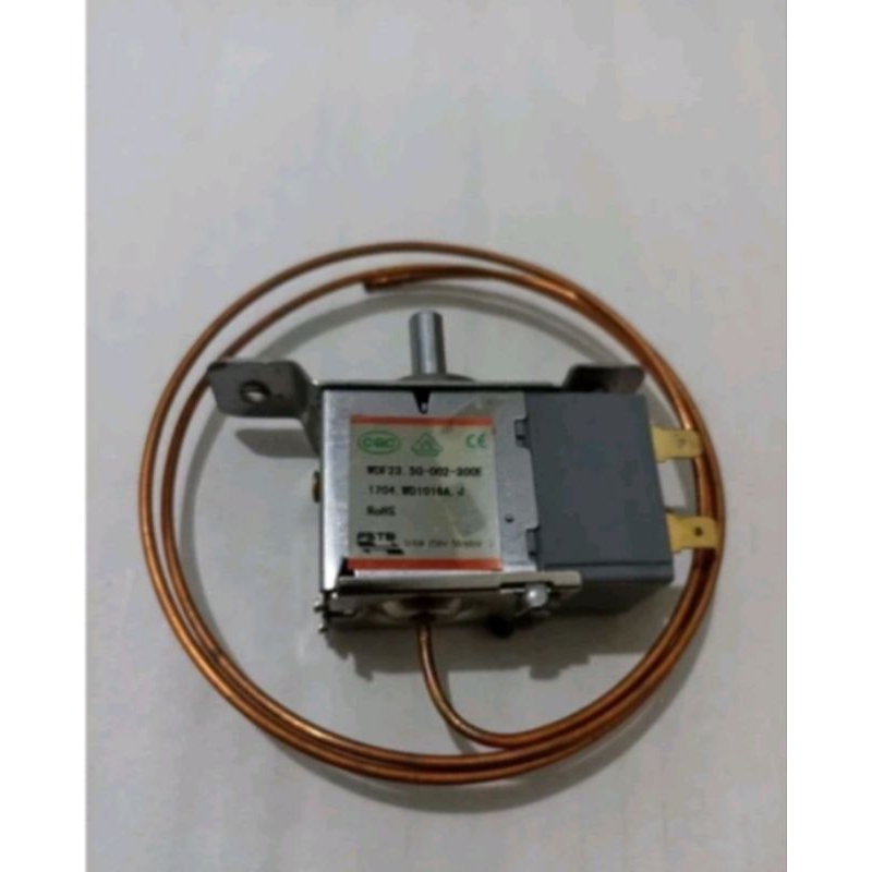 termostat/termostat kulkas 2pintu original 3 soket termostat Sanyo 2 soket
