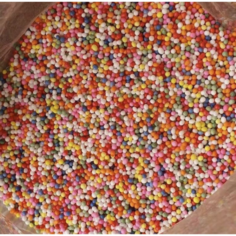 

500gr Sugar sprinkle trimits hiasan kue mutiara kecil warna warni bulat