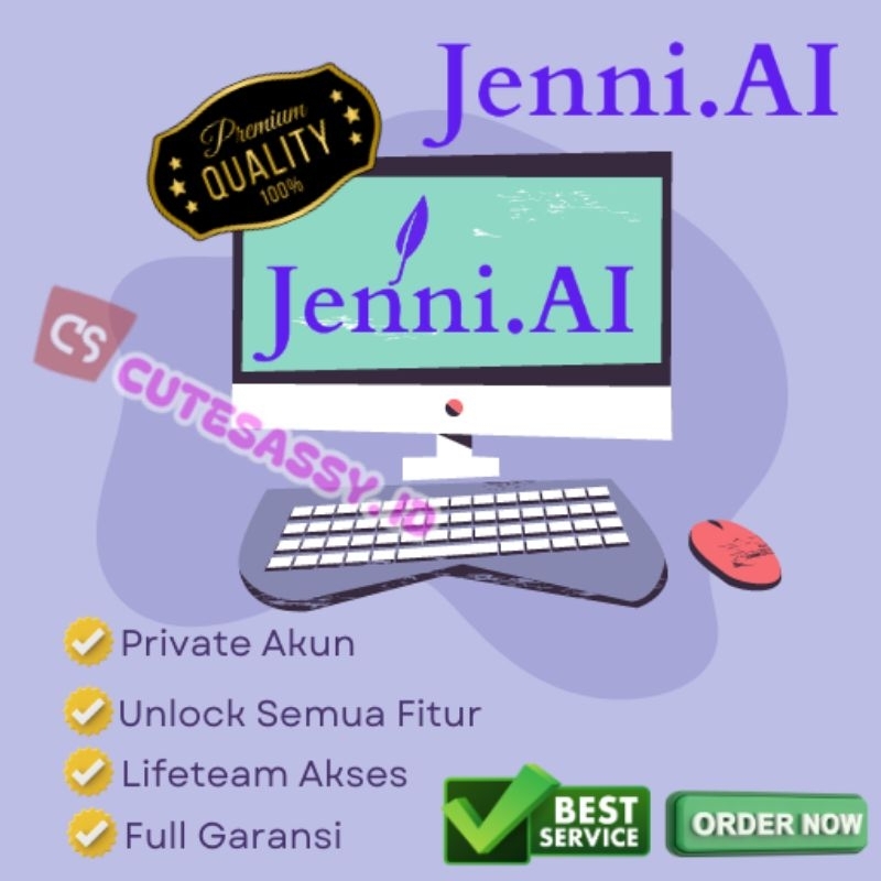[DISKON] JENNI AI SHARING MURAH UNLIMITED ORIGINAL RESMI BERGARANSI DURASI 1 BULAN - TOOLS BEBAS PLA