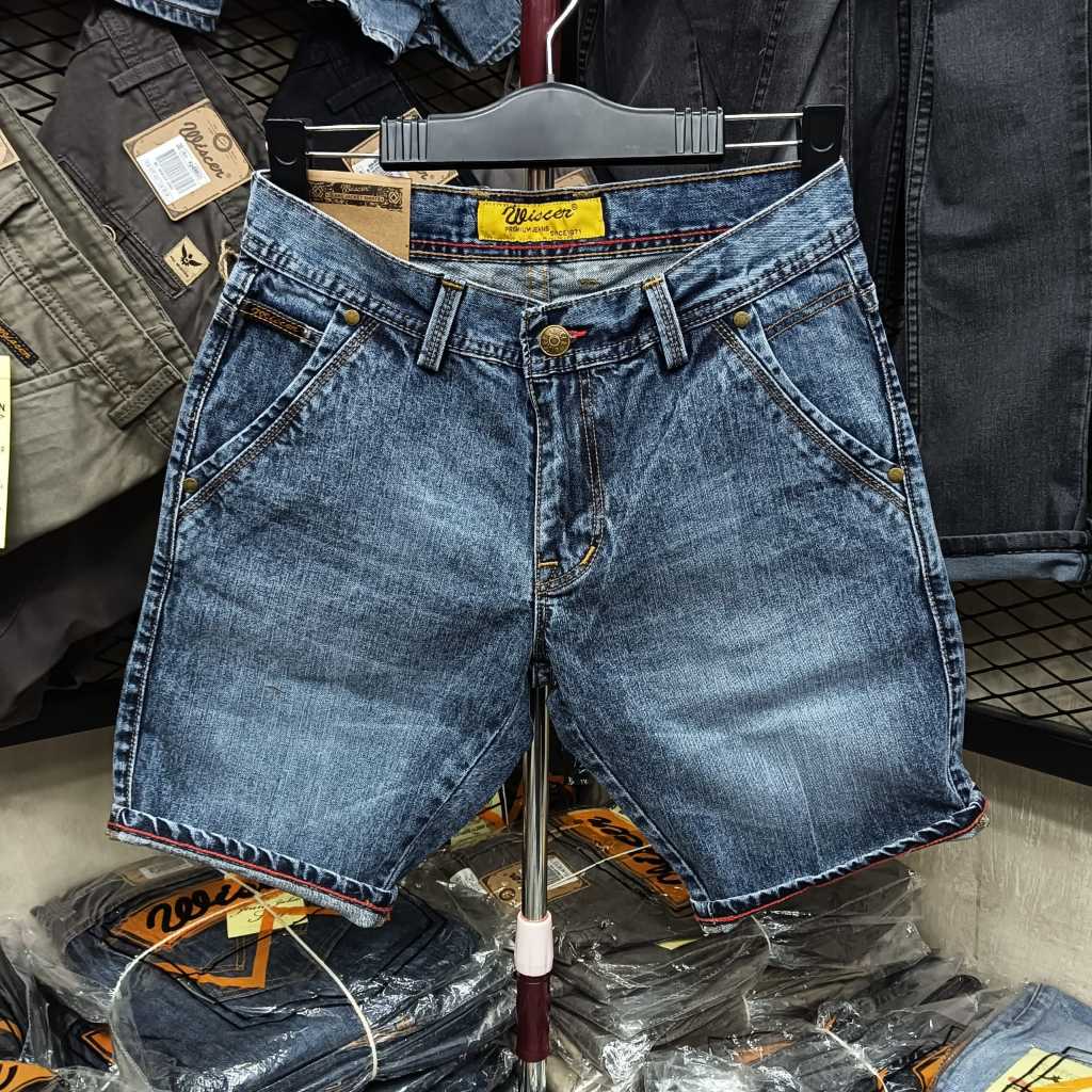 Celana Jeans WISCER Pendek Ori/ Celana Jeans Pendek Pria