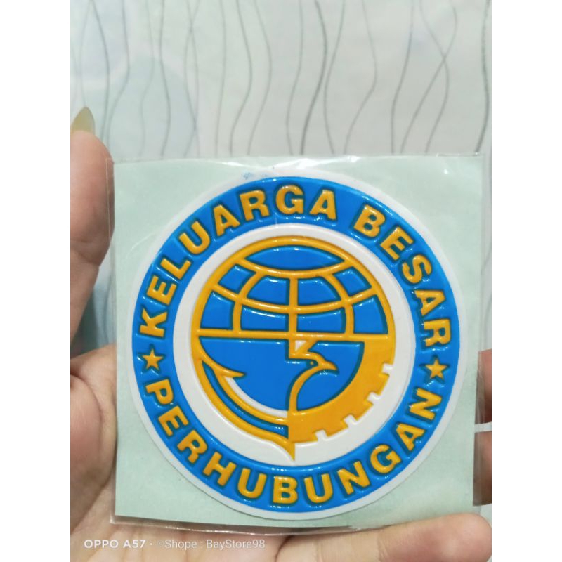 

Stiker Embos Keluarga Besar Perhubungan Berkualitas