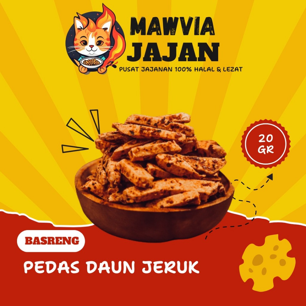 

BASRENG PEDAS DAUN JERUK 20 GR