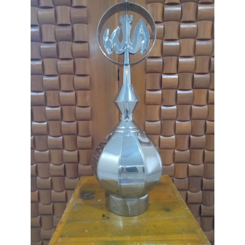 Kubah Masjid Ukuran Kecil 20 Cm Besar Badan