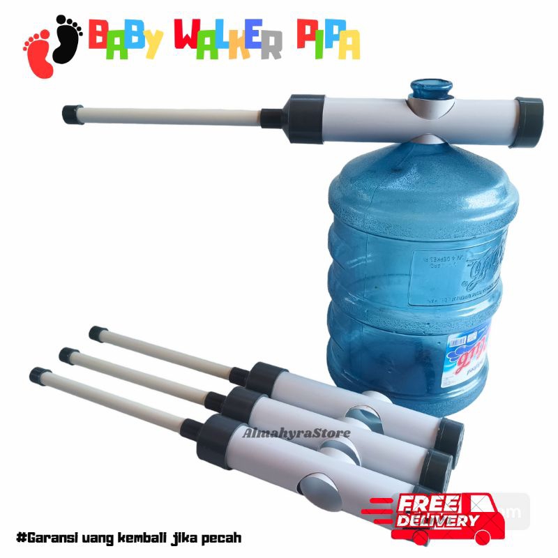 Baby Walker Pipa Paralon Kuat - Pushwalker Pipa Paralon - alat belajar jalan bayi murah - alat bantu