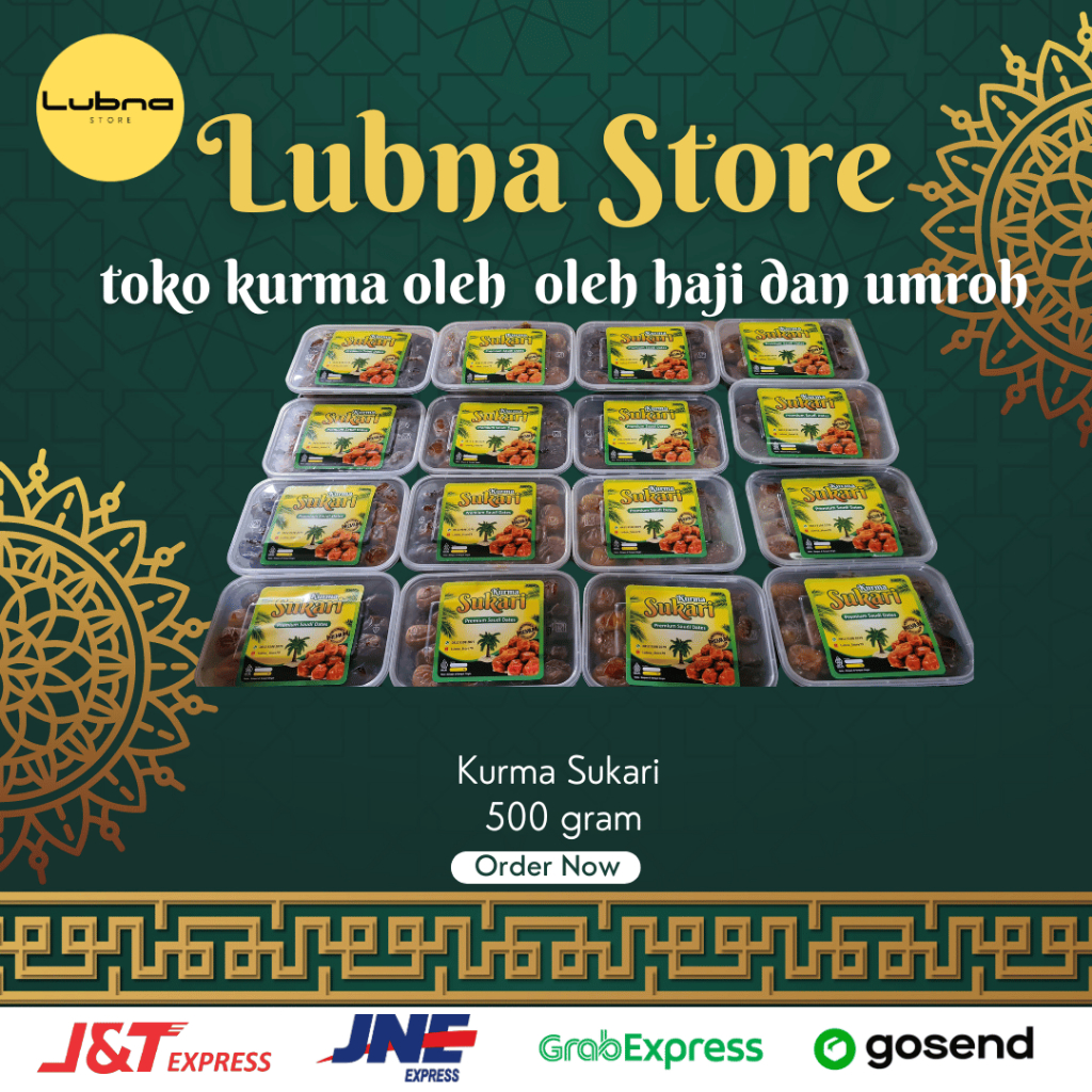 

KURMA SUKARI PREMIUM FRESH 500Gram exp 12.25