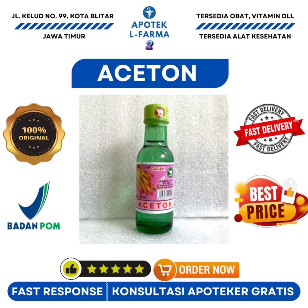 aceton cap gajah