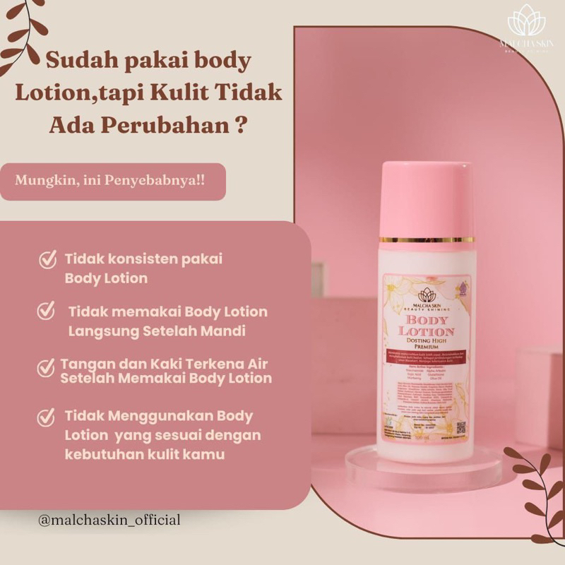 HB DOSTING MALCHA SKIN AMAN BPOM (FREE GIFT)