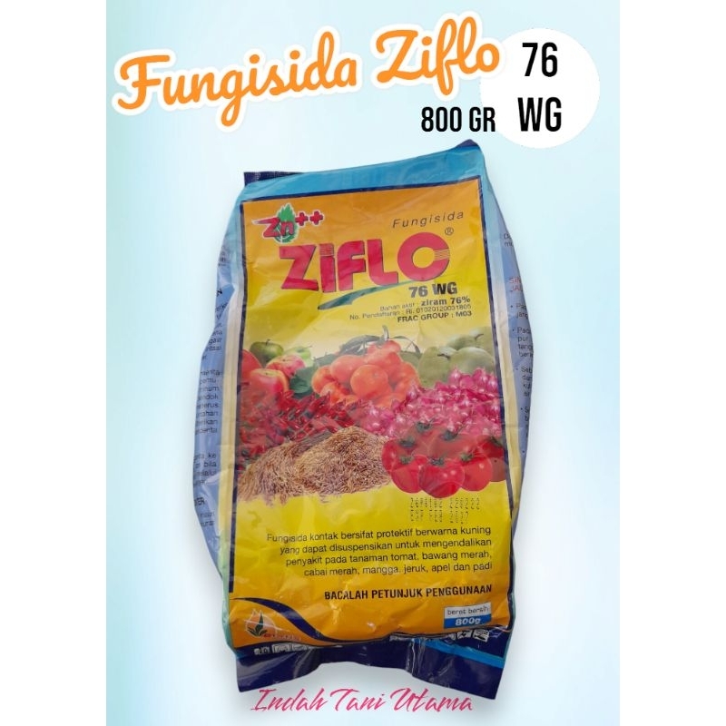 Fungisida ZIFLO 800 gram | Fungisida Bubuk ZIFLO 76 WG