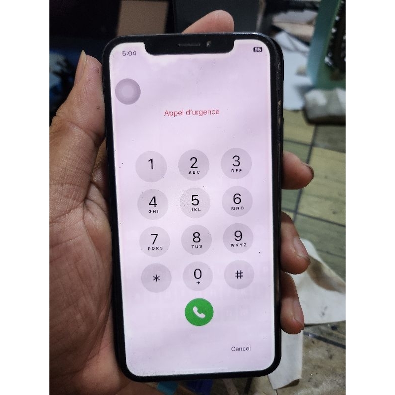 LCD IPHONE X MINUS SHADOW PARAH