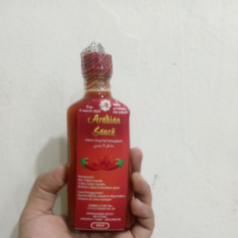 

Arabian Sauce berat bersih60ml