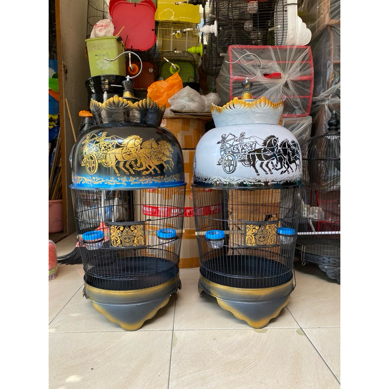 Sangkar perkutut besi