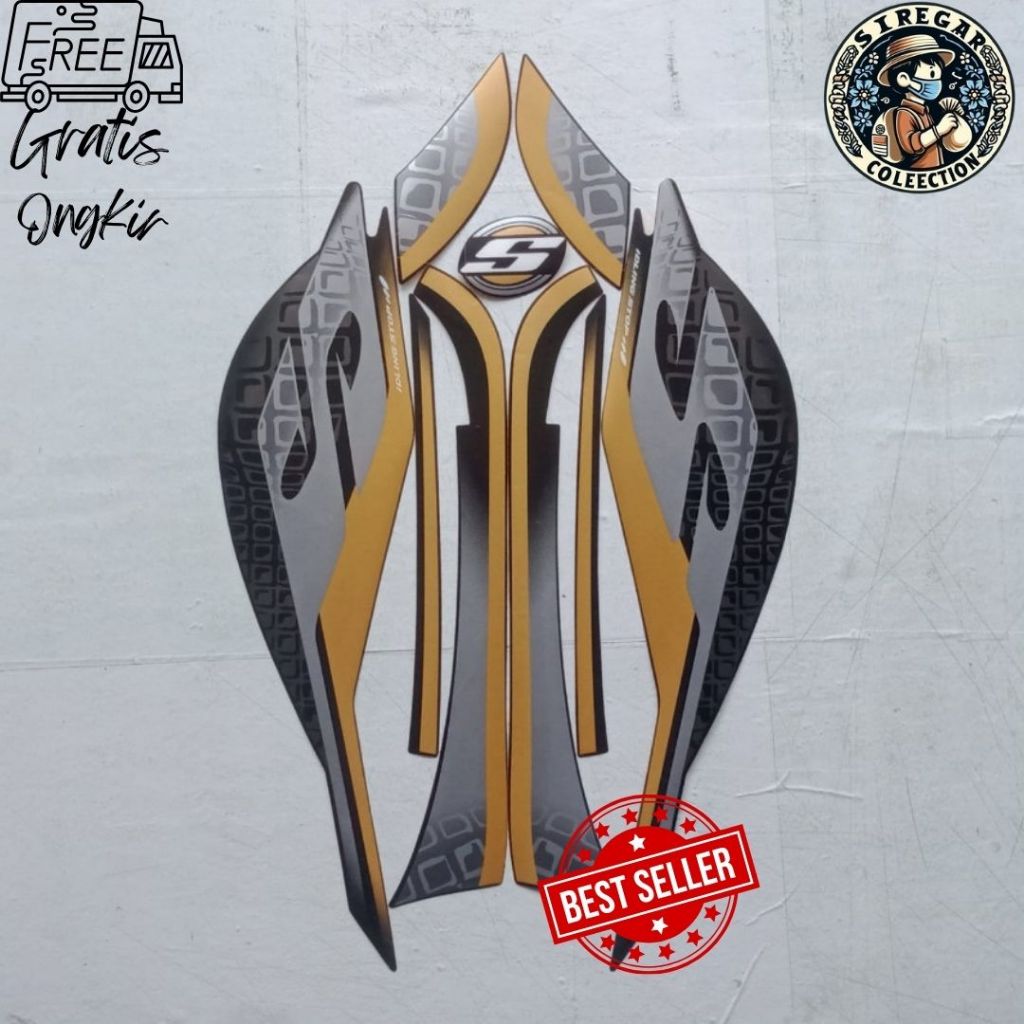 Stiker Striping Honda Scoopy Sporty 2019  List Stiker Standar Scoopy Sporty 2019  Scoopy Sporty 2019