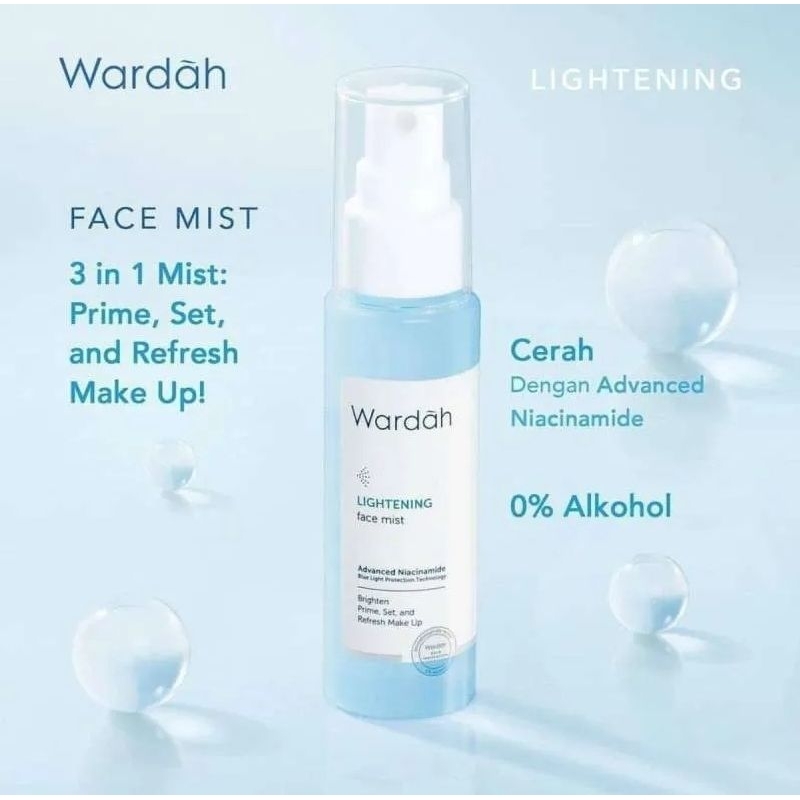 Wardah Lightening Face Mist 60 ml Wardah Face Mist Setting Spray