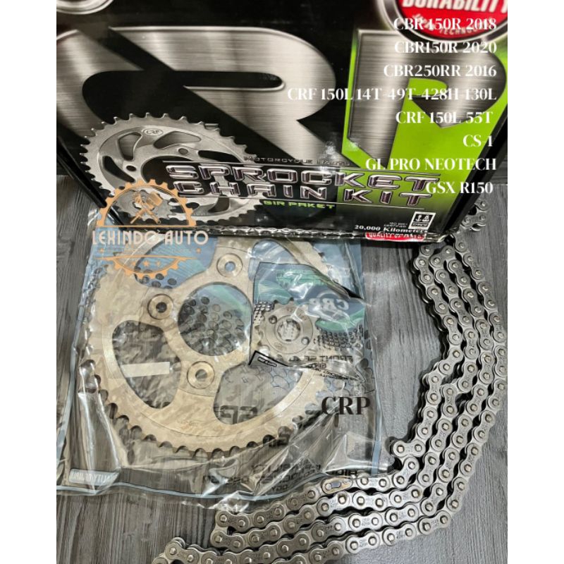 [CRP] GEAR PAKET CBR / CRF / CS-1 / GL PRO NEOTECH / GSX R150