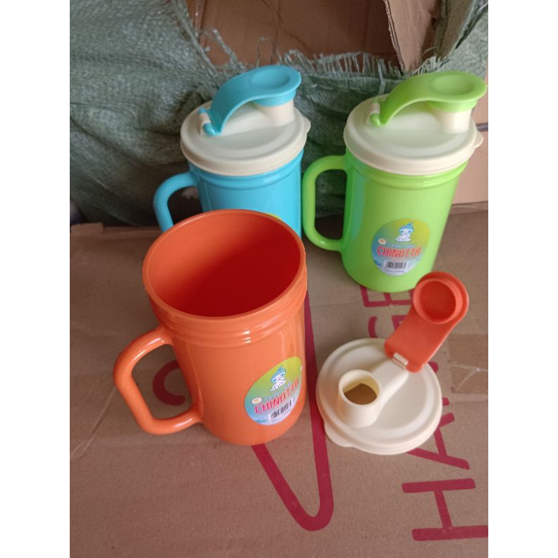 cangkir bayi/Gelas mug bayi/mug bayi plastik/cangkir bayi Chinotto Lemony plast