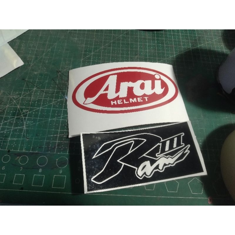 

paket logo stiker repaint airbrush ram4