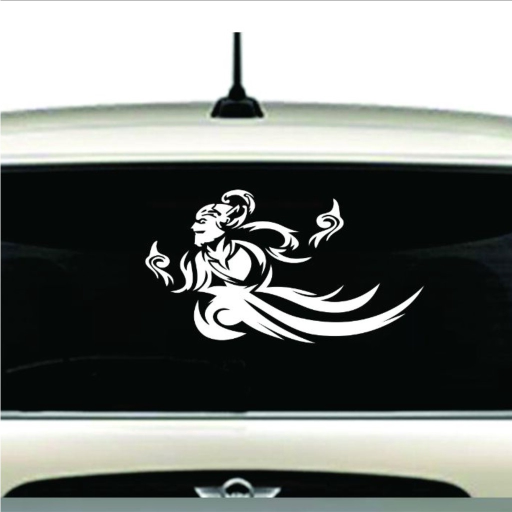 SINDEH GRAPHICA CUTTING STICKER KACA MOBIL WAYANG STIKER PO HARYANTO KEREN AWET
