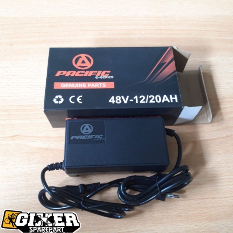 charger sepeda listrik pacific exotic 48v