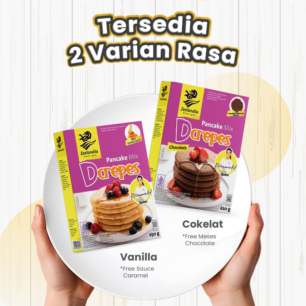 

Zeelandia Dcrepes Pancake Mix 250g Tepung Pancake Instant