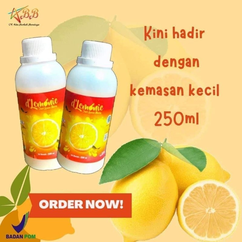 

dlemonie mini - d lemonie 250 mili - sarilemon murni