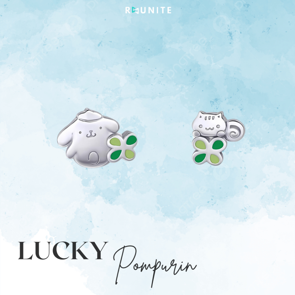 Reunite Jewelry - Anting Pompurin - Lucky Pompurin