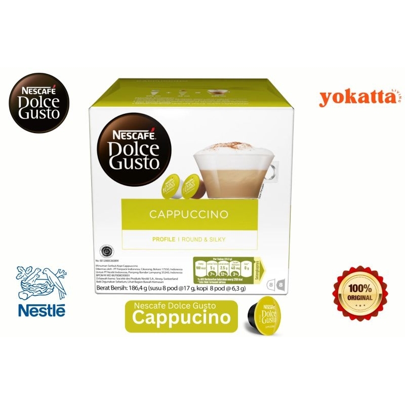 Kopi Kapsul Nescafe Cappucino Dolce Gusto