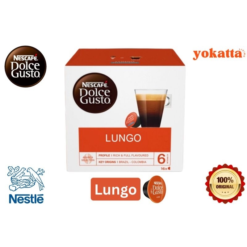 Kopi Kapsul Nescafe Dolce Gusto Lungo