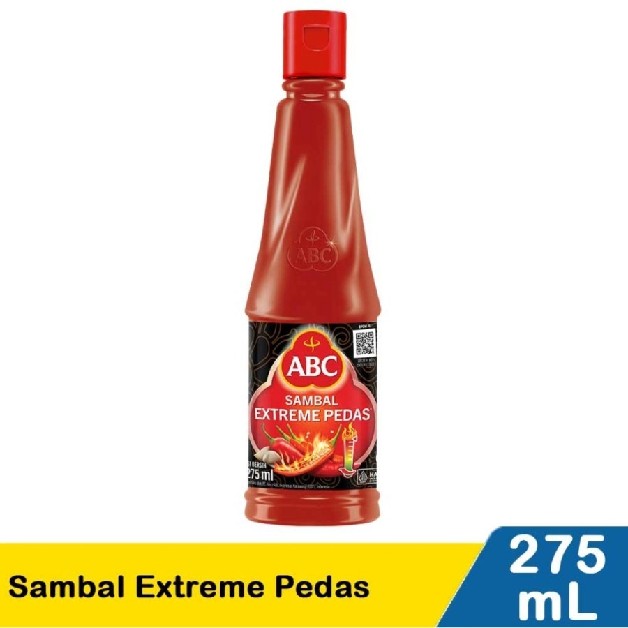 

SAUS ABC SAMBAL EXTREME PEDAS Botol 275ML