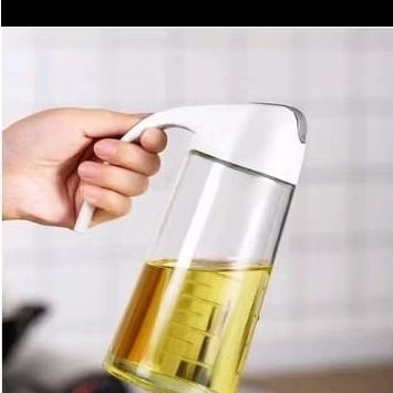 botol minyak anti tumpah gelas minyak ada gagang pegangannya