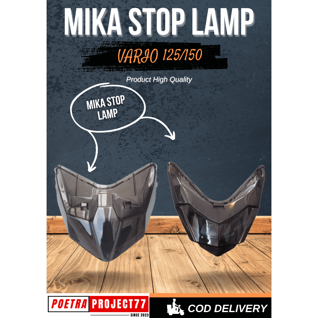 Mika Lampu Stop Vario 125 150 Led New & Old Lampu Belakang Stop Lamp Vario 125 150 Led New & Old