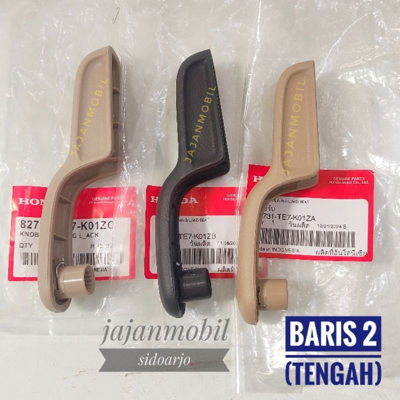 PROMO knob putaran kursi jok tengah brv mobilio tuas putaran kursi jok tengah mobilio handel putaran