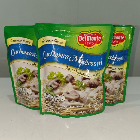 

Del Monte Saus Carbonara Jamur 180gr
