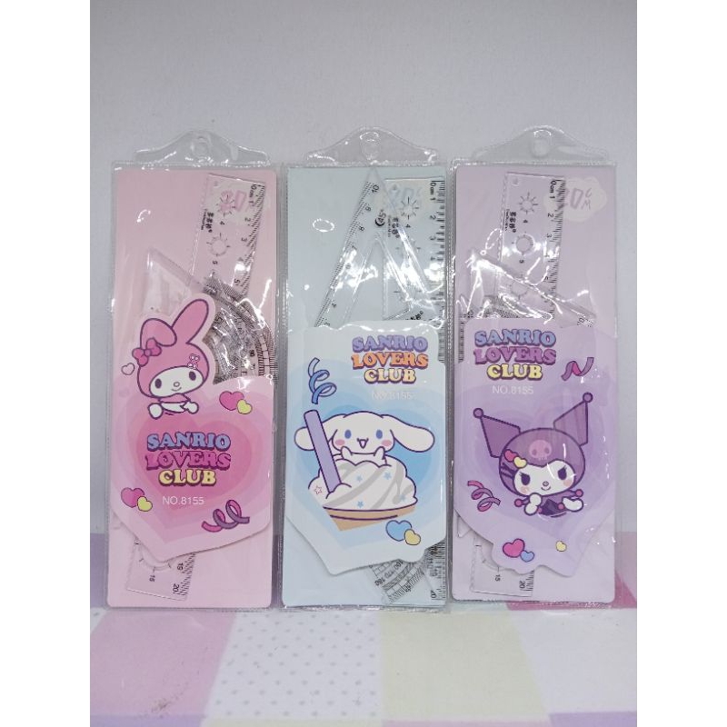 

Penggaris Set 4 in 1 Sanrio Star Cake Party Taochi