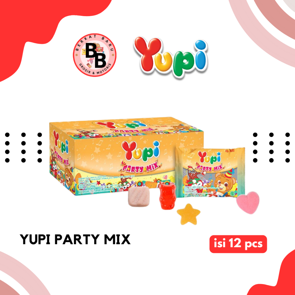 

[BB SNACK] YUPI GUMMY 2000 PARTY MIX & DIP IT DIP